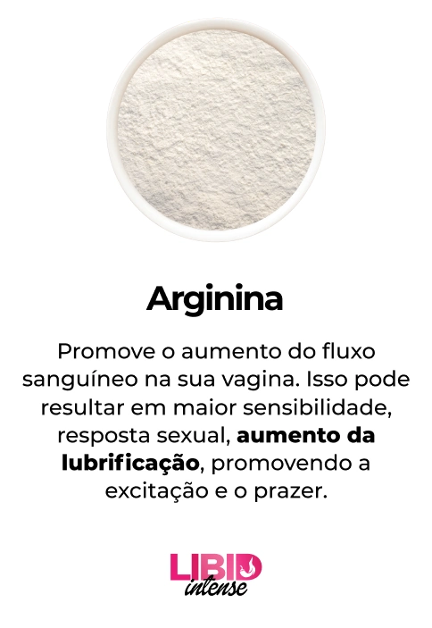 Libid Intense ingredientes - Arginina
