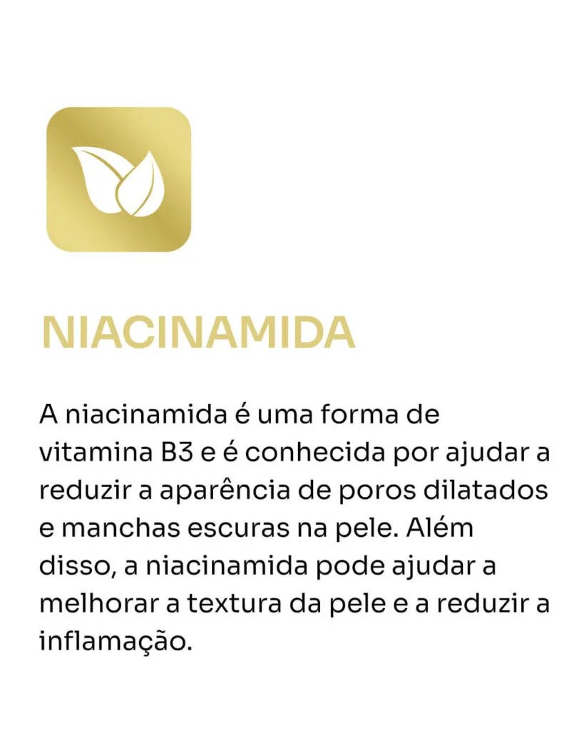 Clareador NutralFit ingredientes - Niacinamida