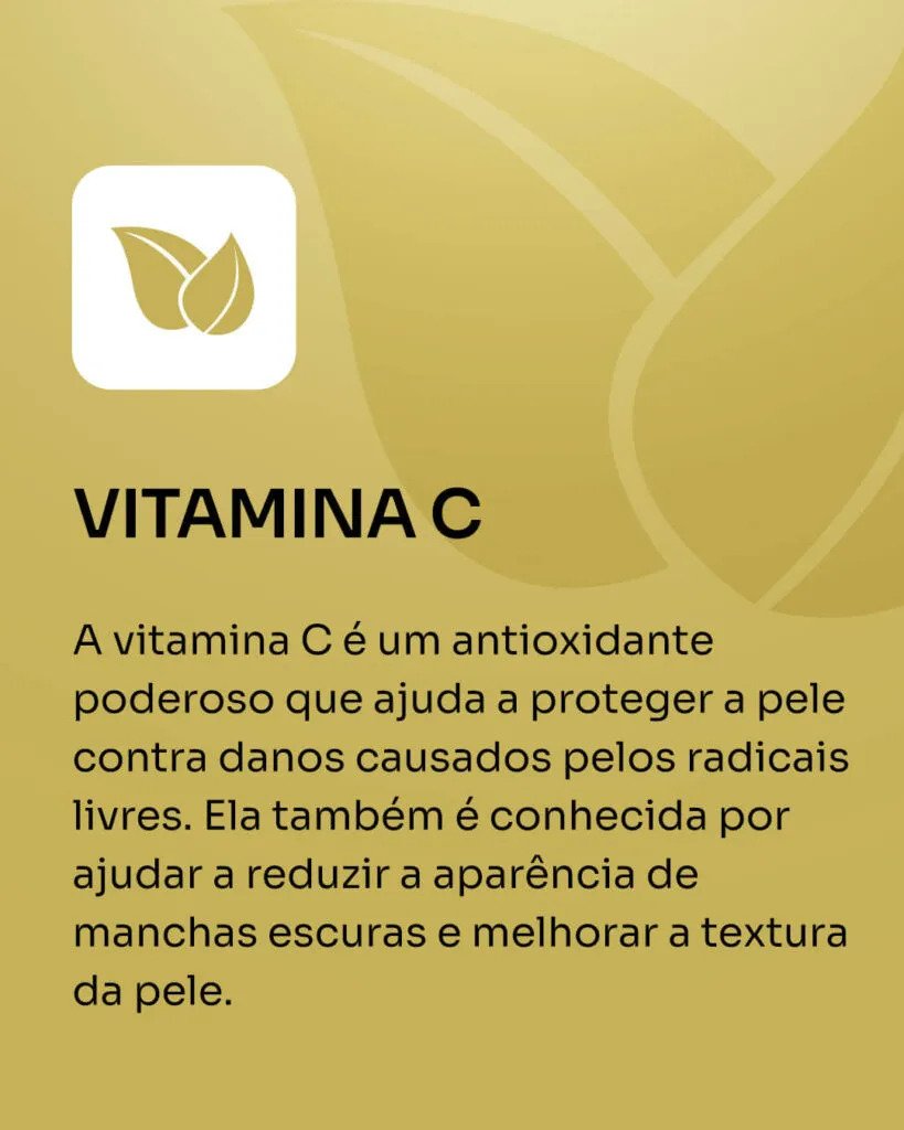 Clareador NutralFit ingredientes - Vitamina C