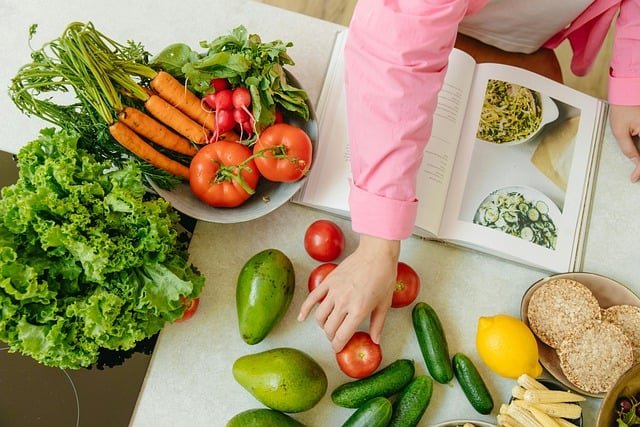 Alimentos saudáveis para uma pele jovem e radiante.
