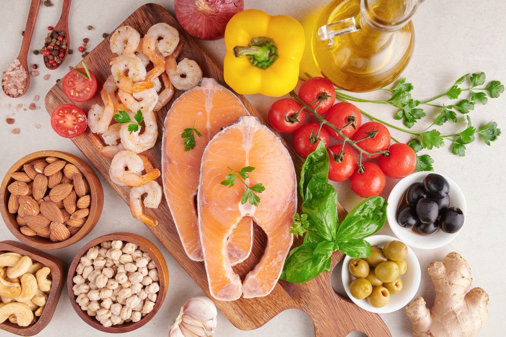 Dieta mediterrânea - alimentos saudáveis para o coração